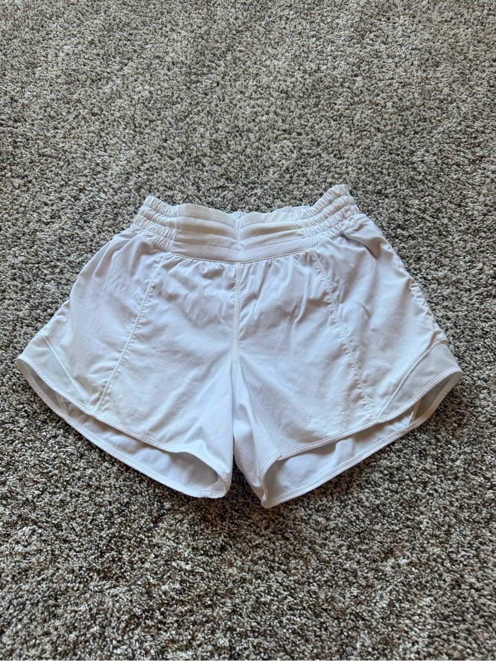 lululemon athletica White Athletic Shorts